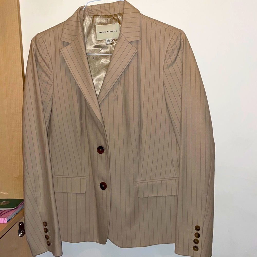 Banana Republic Blazer Beige, 12